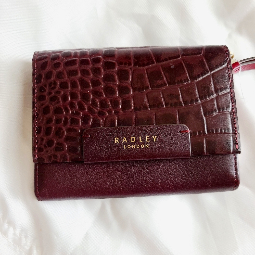 Radley london wallet burgundy